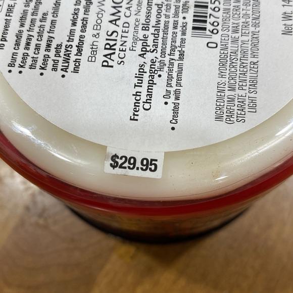 NWT.  Bath & Body Works, 3-wick candle. - Picture 5 of 10
